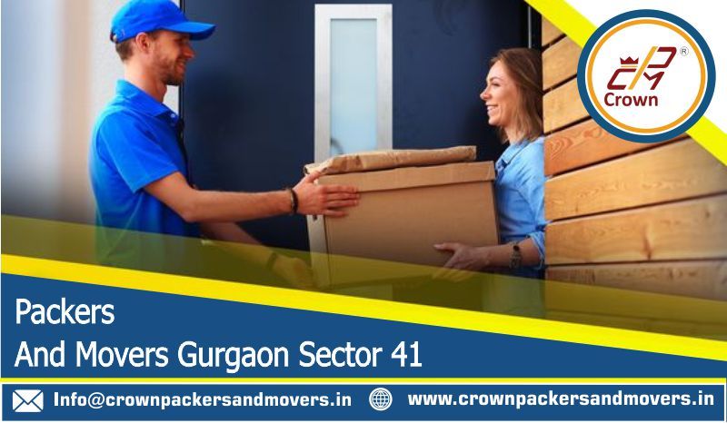 packers and movers Gurgaon sector 41